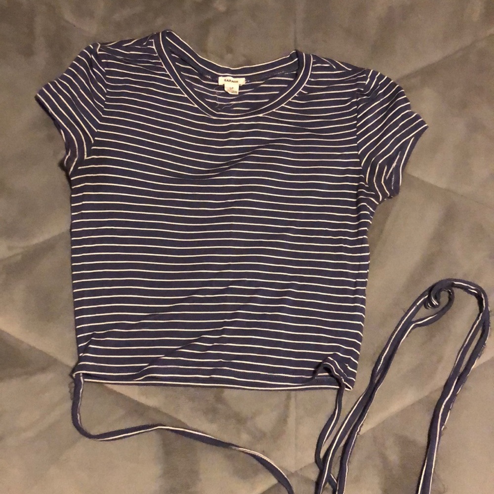 Garage crop top !!💙